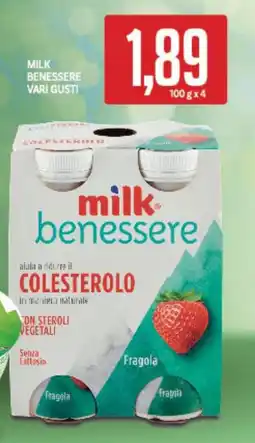 Supermercati Piccolo Milk benessere vari gusti offerta