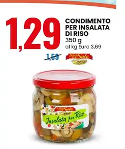 Eurospin Condimento per insalata di riso Delizie Sole offerta