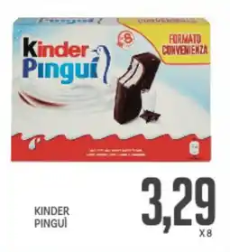 Supermercati Piccolo Kinder pinguì offerta