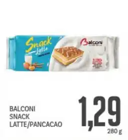 Supermercati Piccolo Balconi snack latte/pancacao offerta