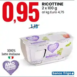 Eurospin Ricottine AMO ESSERE offerta
