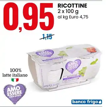 Eurospin Ricottine AMO ESSERE offerta