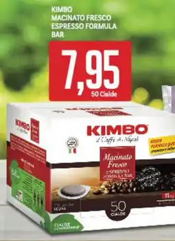 Supermercati Piccolo Kimbo macinato fresco espresso formula bar offerta