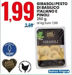 Eurospin Girasoli pesto di basilico italiano e pinoli AMO ESSERE offerta