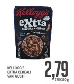 Supermercati Piccolo Kellogg's extra cereali vari gusti offerta