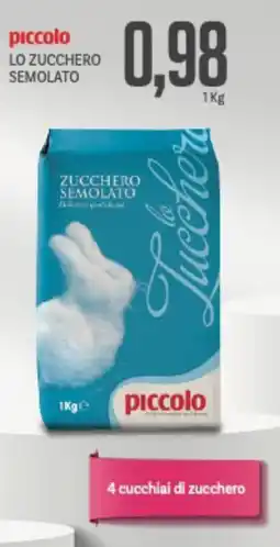 Supermercati Piccolo Piccolo lo zucchero semolato offerta