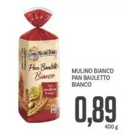 Supermercati Piccolo Mulino bianco pan bauletto bianco offerta