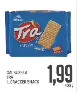 Supermercati Piccolo Galbusera trà il cracker snack offerta
