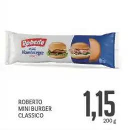 Supermercati Piccolo Roberto mini burger classico offerta