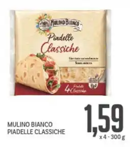 Supermercati Piccolo Mulino bianco piadelle classiche offerta