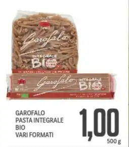 Supermercati Piccolo Garofalo pasta integrale bio vari formati offerta