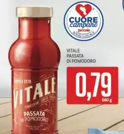 Supermercati Piccolo Vitale passata di pomodoro offerta