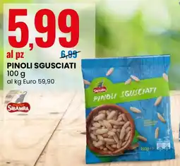 Eurospin Pinoli sgusciati SIBAMBA offerta