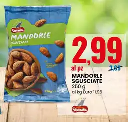 Eurospin Mandorle sgusciate SIBAMBA offerta