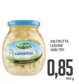 Supermercati Piccolo Valfrutta legumi vari tipi offerta
