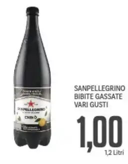Supermercati Piccolo Sanpellegrino bibite gassate vari gusti offerta