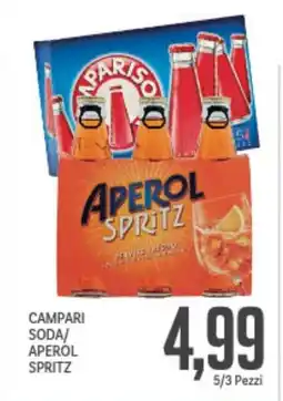 Supermercati Piccolo Campari soda/ aperol spritz offerta