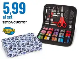 Eurospin Set da cucito SISTEMA casa offerta