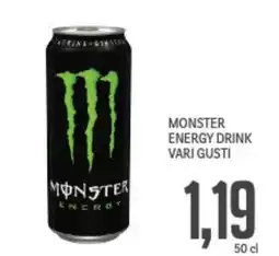 Supermercati Piccolo Monster energy drink vari gusti offerta