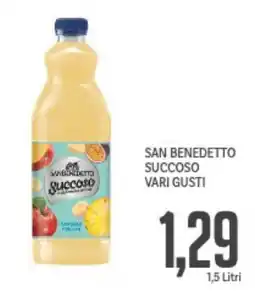 Supermercati Piccolo San benedetto succoso vari gusti offerta