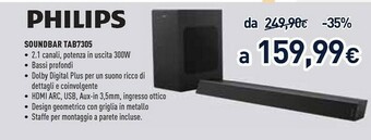 Unieuro Soundbar tab7305 offerta