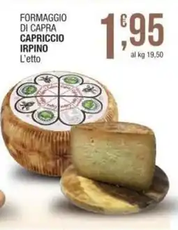 Sidis Formaggio di capra CAPRICCIO IRPINO offerta