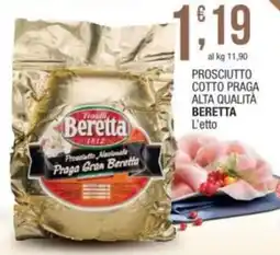 Sidis Prosciutto cotto praga alta qualità BERETTA offerta