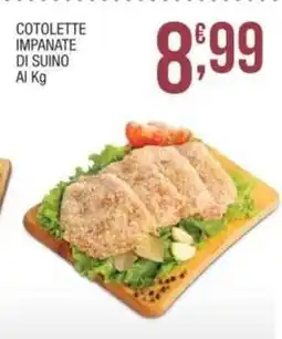 Sidis Cotolette impanate di suino offerta