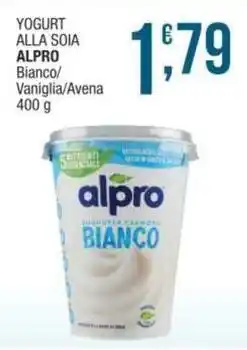Sidis Yogurt alla soia ALPRO offerta