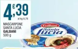 Sidis Mascarpone santa lucia GALBANI offerta