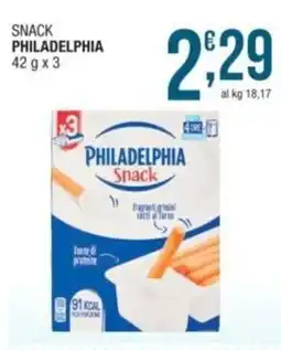 Sidis Snack PHILADELPHIA offerta