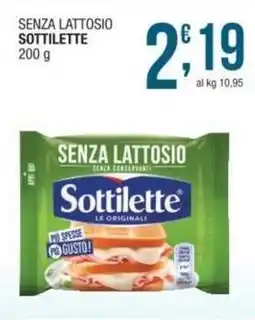 Sidis Senza lattosio SOTTILETTE offerta