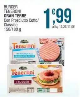Sidis Burger teneroni GRAN TERRE offerta