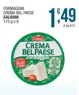 Sidis Formaggini crema bel paese GALBANI offerta