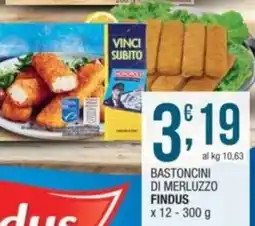 Sidis Bastoncini di merluzzo FINDUS offerta