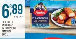 Sidis Filetti di merluzzo in porzioni FINDUS offerta