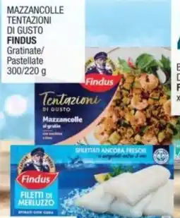 Sidis Mazzancolle tentazioni di gusto FINDUS offerta