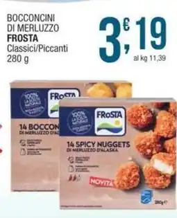 Sidis Bocconcini di merluzzo FROSTA offerta
