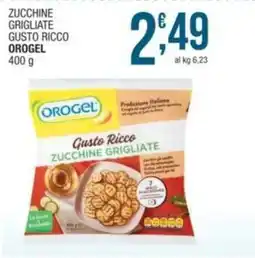 Sidis Zucchine grigliate gusto ricco OROGEL offerta