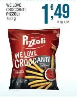 Sidis We love croccanti PIZZOLI offerta