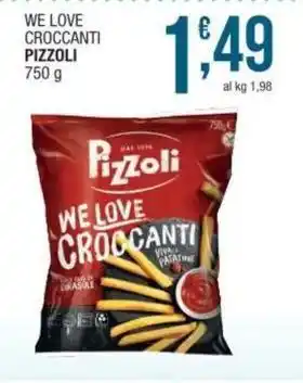 Sidis We love croccanti PIZZOLI offerta