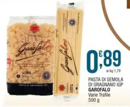 Sidis Pasta di semola di gragnano IGP GAROFALO offerta