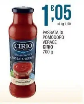 Sidis Passata di pomodoro verace CIRIO offerta