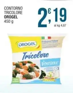 Sidis Contorno tricolore OROGEL offerta