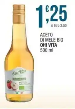 Sidis Aceto di mele bio OHI VITA offerta
