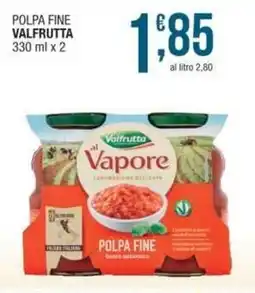 Sidis Polpa fine VALFRUTTA offerta
