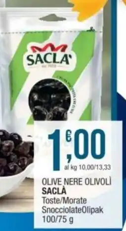 Sidis Olive nere olivolì SACLA offerta