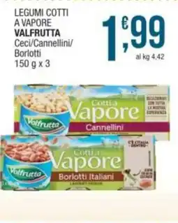 Sidis Legumi cotti a vapore VALFRUTTA offerta