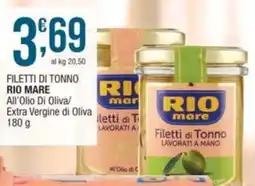 Sidis Filetti di tonno RIO MARE offerta