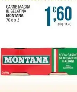 Sidis Carne magra in gelatina MONTANA offerta